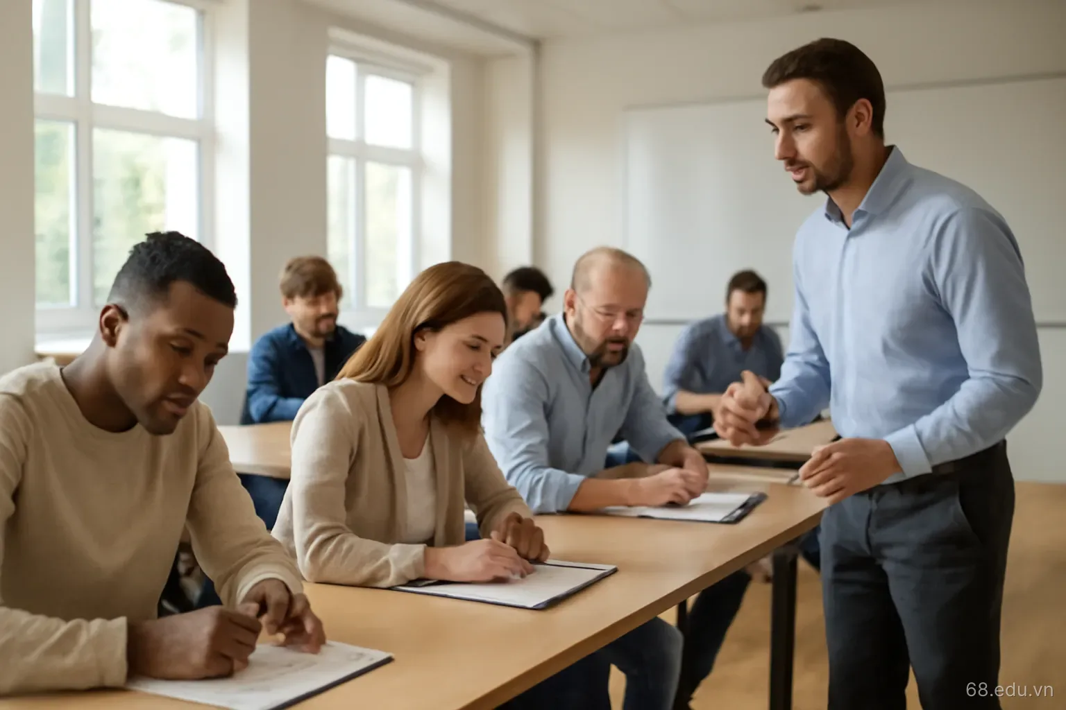 Giáo trình chuẩn quốc tế: hỏi ba câu để biết thật hay khẩu hiệu